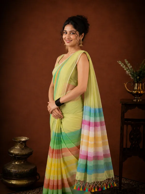 Niharika_Pure_Handloom_Warm_Mul_Cotton_Saree