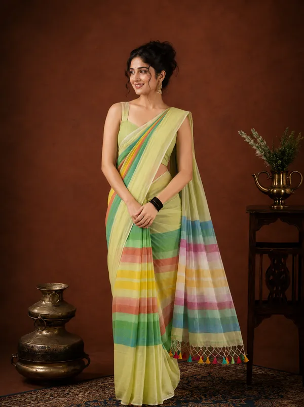 Niharika_Pure_Handloom_Warm_Mul_Cotton_Saree