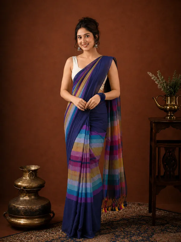 Niharika_Pure_Handloom_Airy_Mul_Cotton_Saree