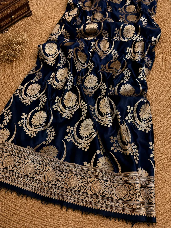 Ambar_Mashru_Katan_Silk_Heavy_Floral_Buta_Saree_Royal_Blue