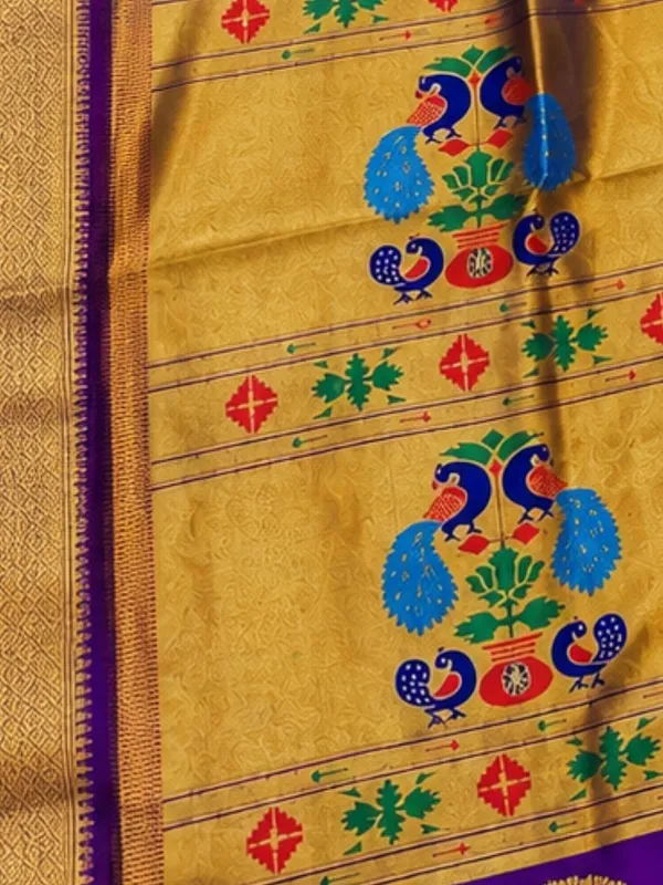 Rajdhara_Handloom_Paithani_Silk_Saree_Purple
