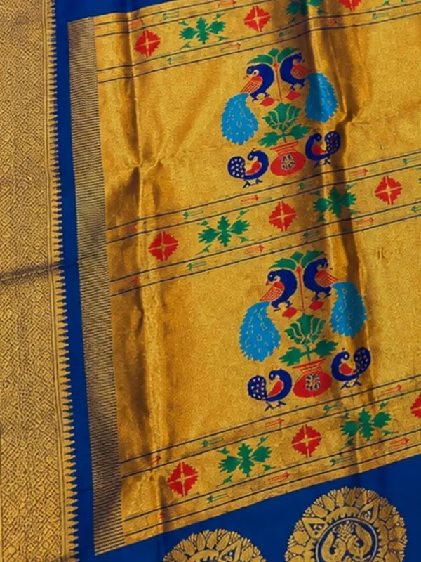Rajdhara_Handloom_Paithani_Silk_Saree_Royal_Blue