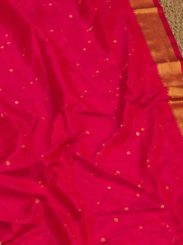 Rajdhara_Handloom_Paithani_Silk_Saree_Hot_Pink