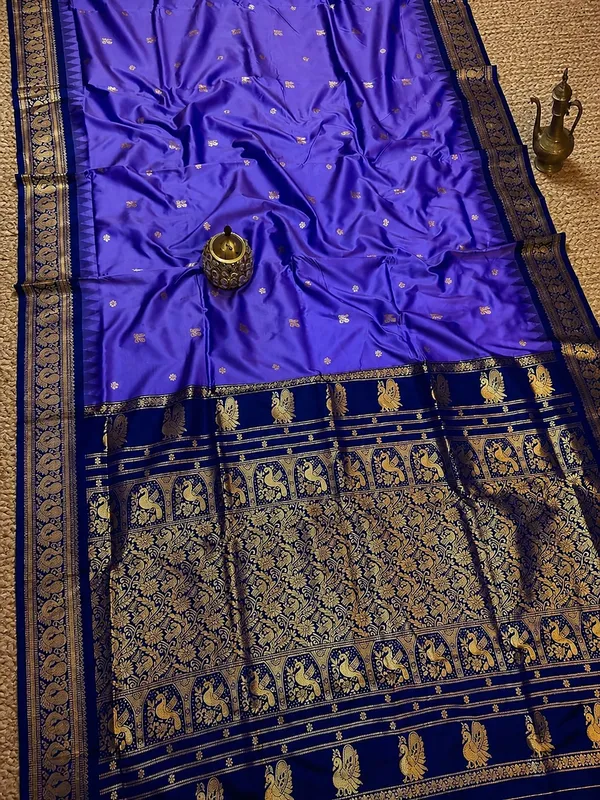 Saanjh_Paithani_Silk_Peacock_Handloom_Saree_Blue-Violet