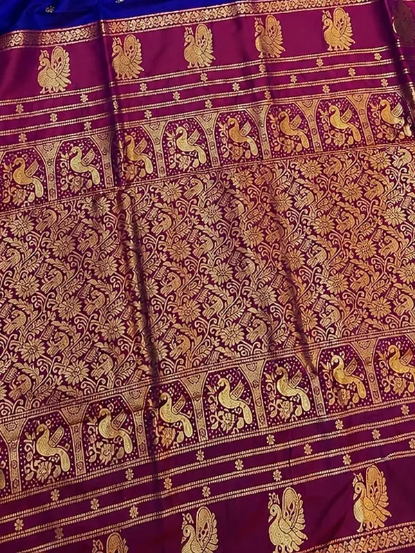 Saanjh_Paithani_Silk_Peacock_Handloom_Saree_Royal_Blue