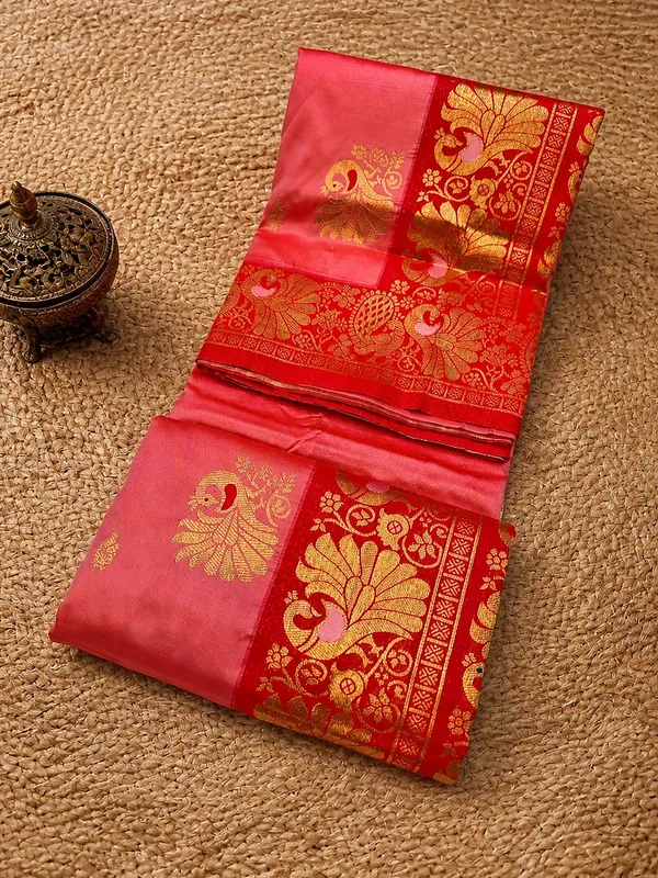Mihira_Peshwai_Paithani_Silk_Handloom_Saree_Rose_Pink