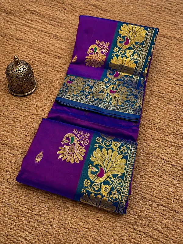 Mihira_Peshwai_Paithani_Silk_Handloom_Saree_Bright_Violet