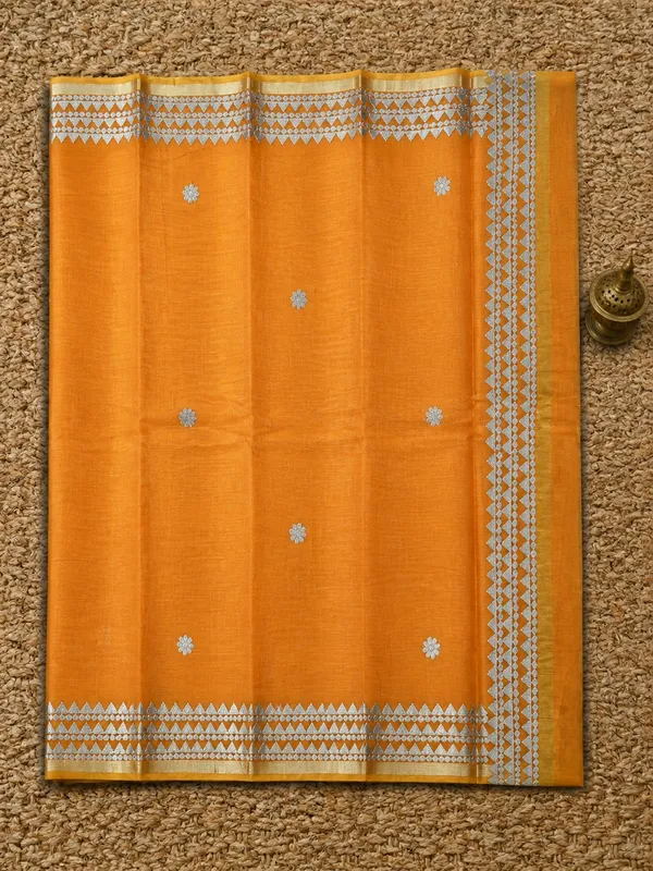 Shagun_Kota_Doria_Gota_Patti_Saree_Vibrant_Orange