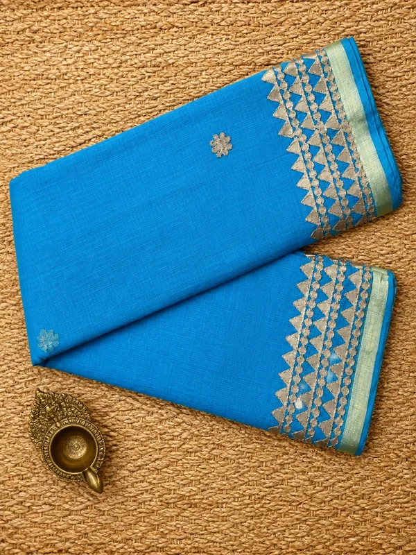Shagun_Kota_Doria_Gota_Patti_Saree_Sky_Blue