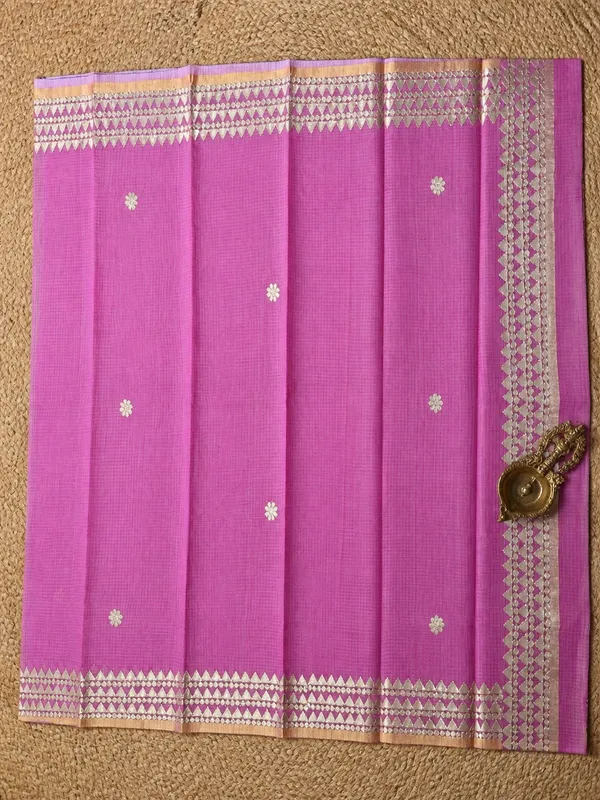 Shagun_Kota_Doria_Gota_Patti_Saree_Fuchsia_Pink