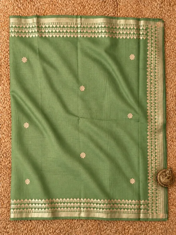 Shagun_Kota_Doria_Gota_Patti_Saree_Green