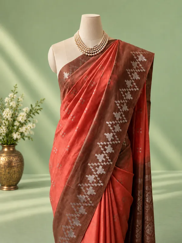 Kiara_Pure_Kota_Silk_Jacquard_Weaving_Saree_Rust_Orange