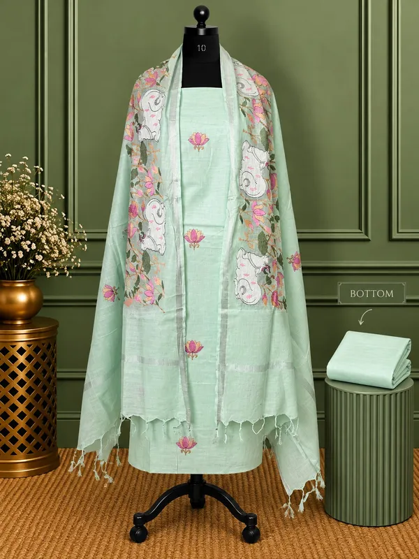 Gulshan_Pure_Linen_Embroidered_Suit_(T+B+D)_Pale_Green