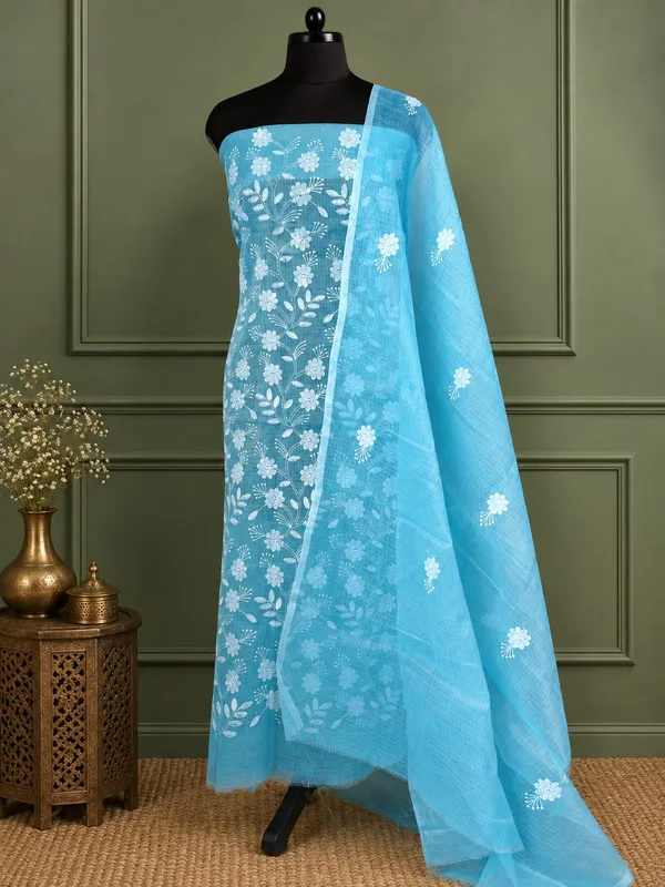 Phuljhari_Kota_Doria_Gota_Patti_Suit_Set_(T+D)_Sky_Blue