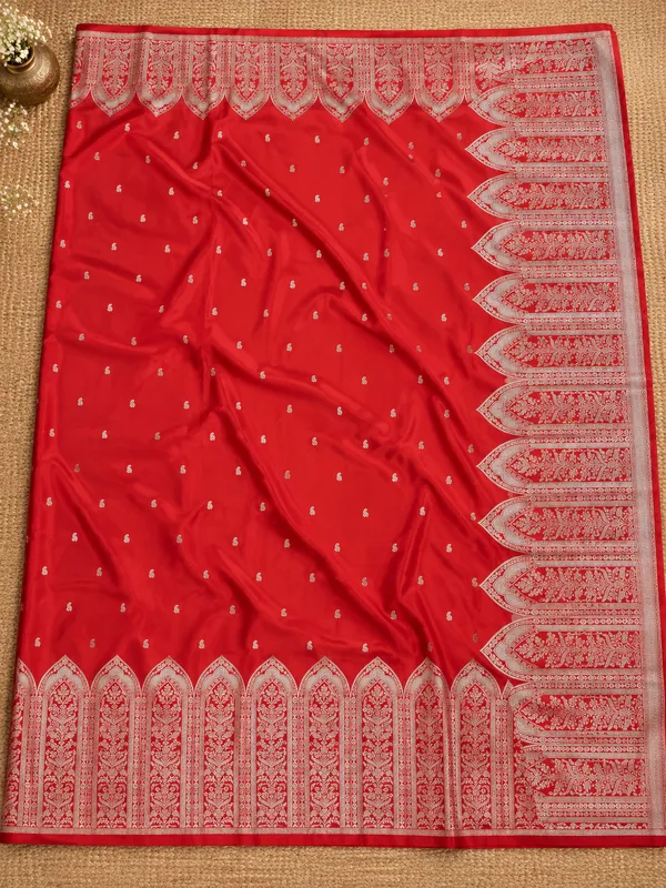 Swarna_Shringar_Mashru_Banarasi_Silk_Saree_Crimson_Red