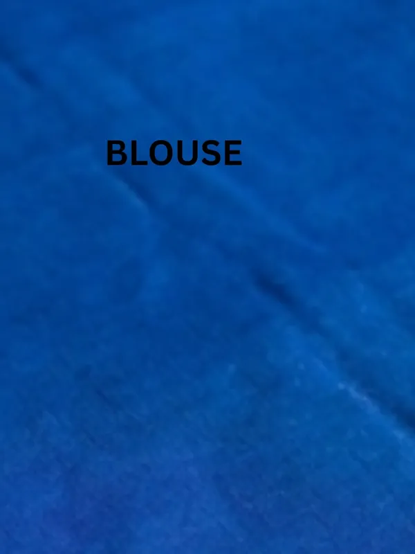 Handloom_Kota_Silk_Beige_&_Royal_Blue_Saree