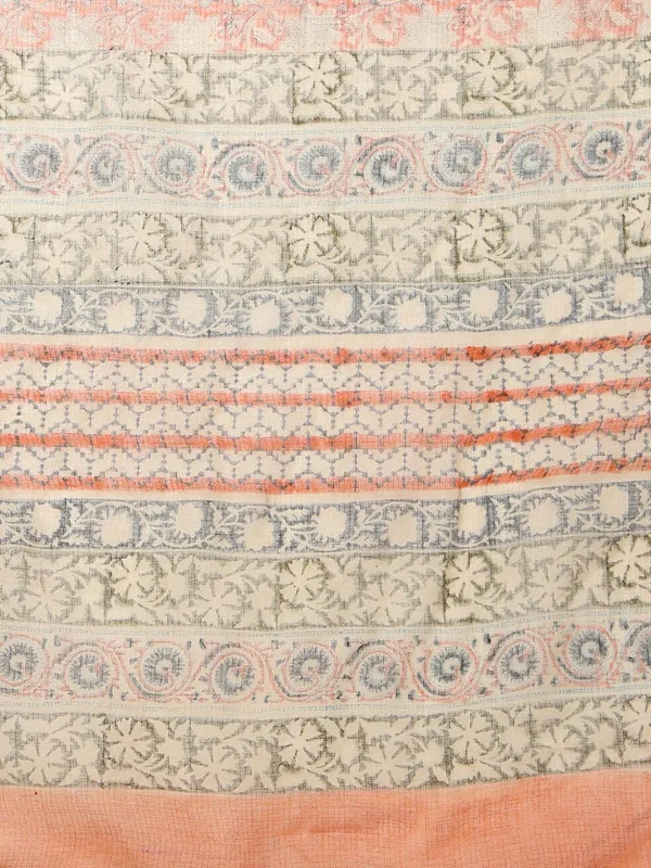 Rangmaati_Kota_Doria_Hand_Block_Print_Calm_Saree