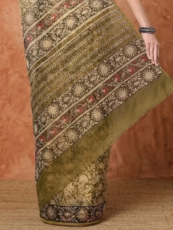 Rangmaati_Kota_Doria_Hand_Block_Print_Bold_Saree