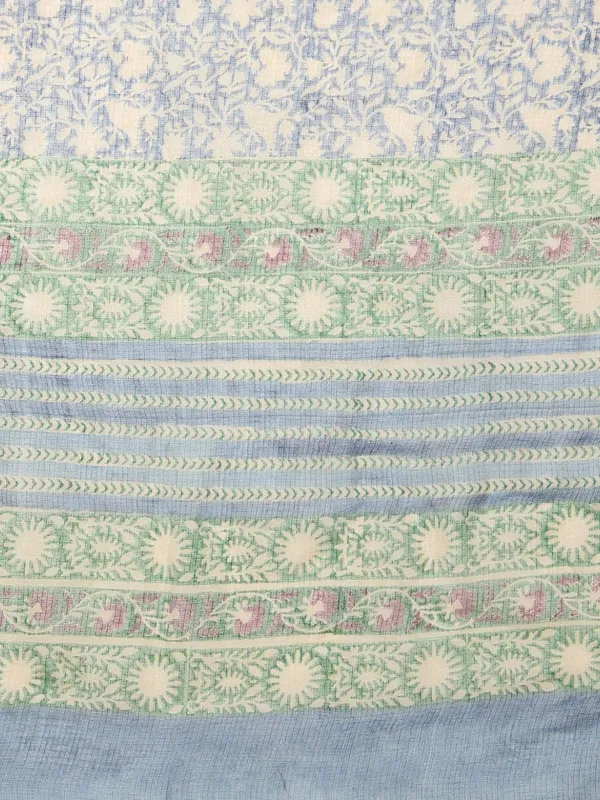 Rangmaati_Kota_Doria_Hand_Block_Print_Muted_Saree
