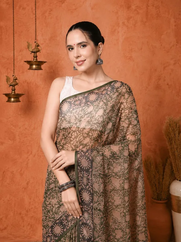 Rangmaati_Kota_Doria_Hand_Block_Print_Majestic_Saree