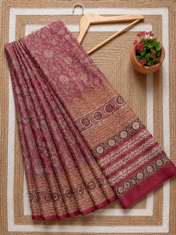 Rangmaati_Kota_Doria_Hand_Block_Print_Whimsical_Saree