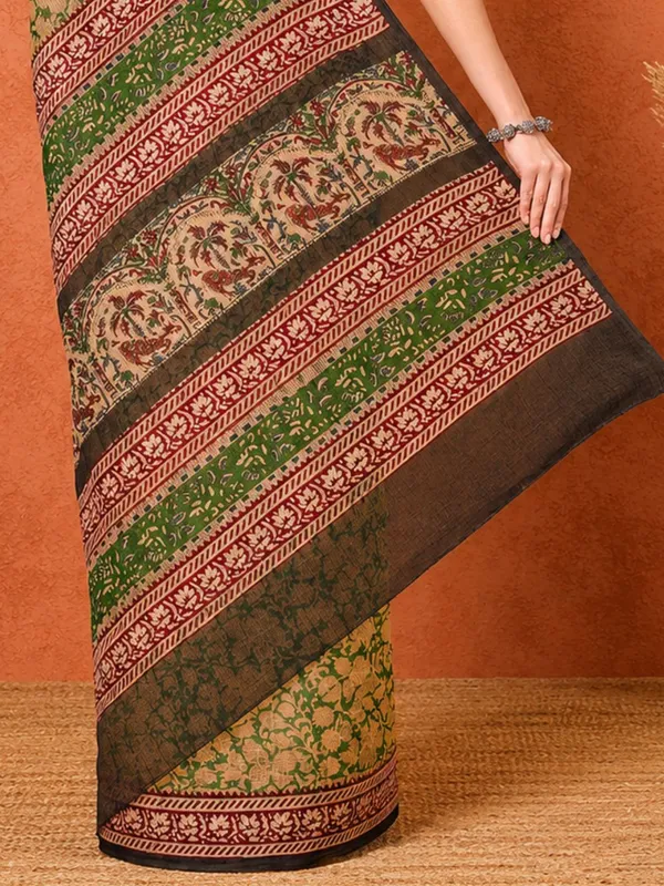 Rangmaati_Kota_Doria_Hand_Block_Print_Festive_Saree