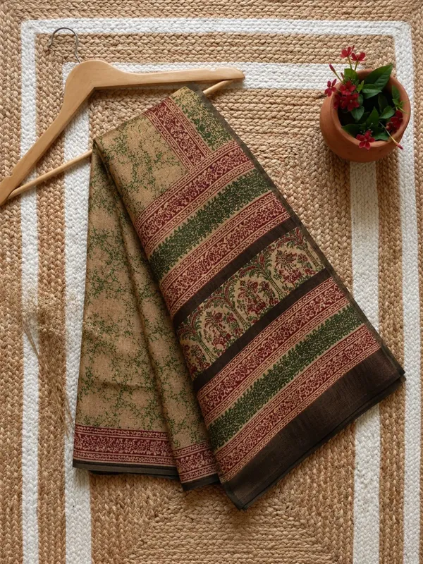 Rangmaati_Kota_Doria_Hand_Block_Print_Festive_Saree