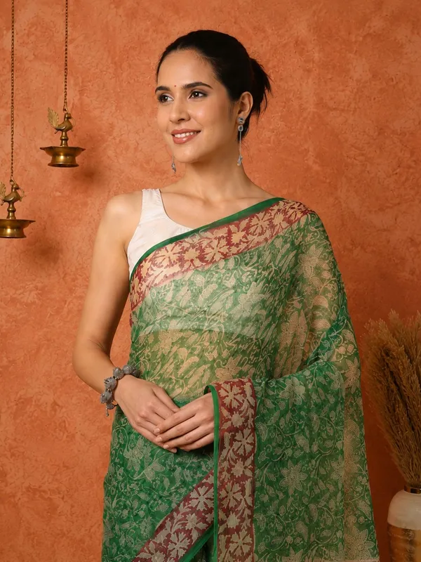 Rangmaati_Kota_Doria_Hand_Block_Print_Refined_Saree