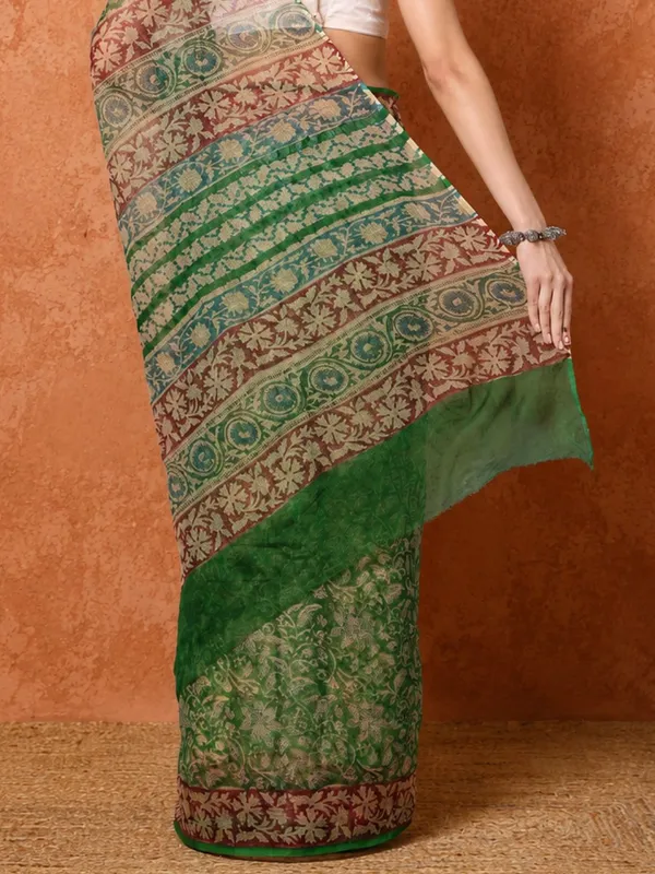 Rangmaati_Kota_Doria_Hand_Block_Print_Refined_Saree