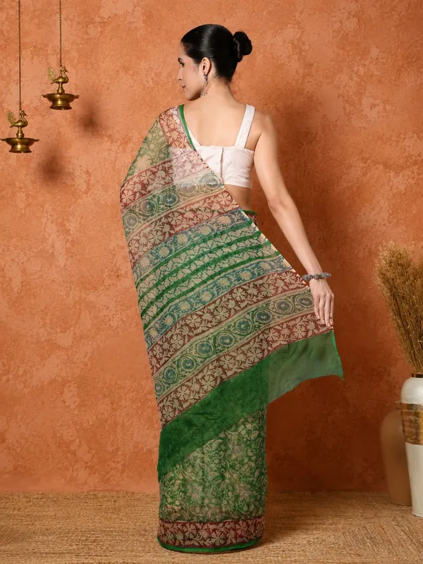 Rangmaati_Kota_Doria_Hand_Block_Print_Refined_Saree