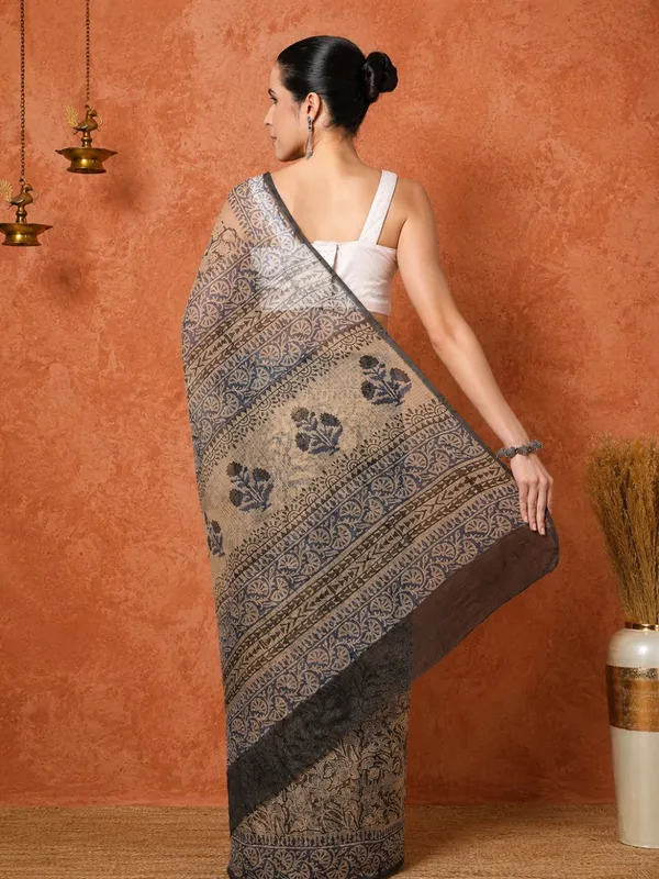 Rangmaati_Kota_Doria_Hand_Block_Print_Eclectic_Saree