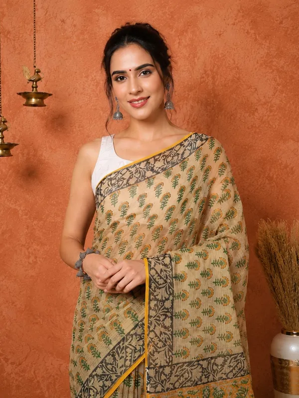 Rangmaati_Kota_Doria_Hand_Block_Print_Regal_Saree