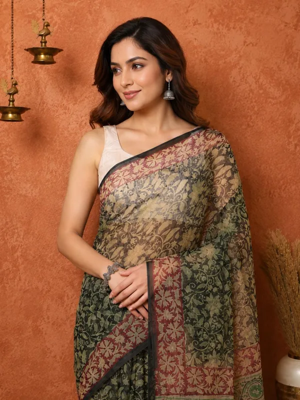 Rangmaati_Kota_Doria_Hand_Block_Print_Lively_Saree