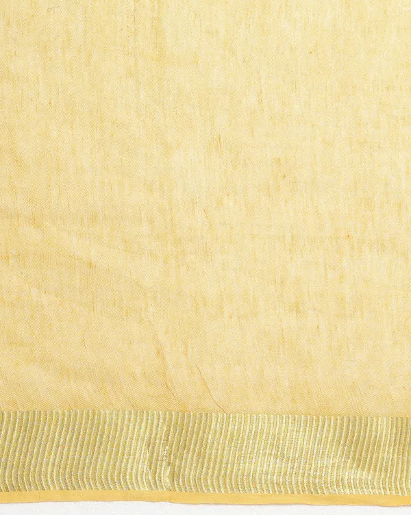 Shiromani_Tissue_Linen_Mustard_Yellow_Embroidery_Saree