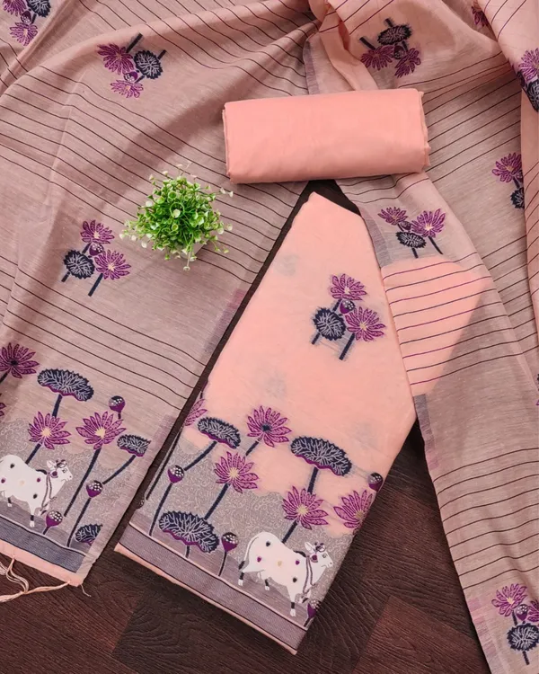 Noor-e-Banaras_Brocade_Cotton_Light_Pink_Suit