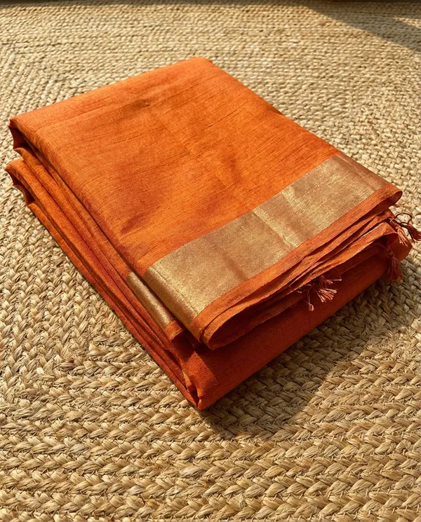 Virasaa_Roop_Silkmark_Handloom_Saree_Bright_Orange