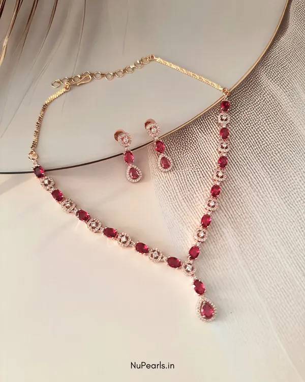 Red_Mia_AD_Stone_Necklace_|_18K_Gold_Plated_Necklace_Set_For_Women