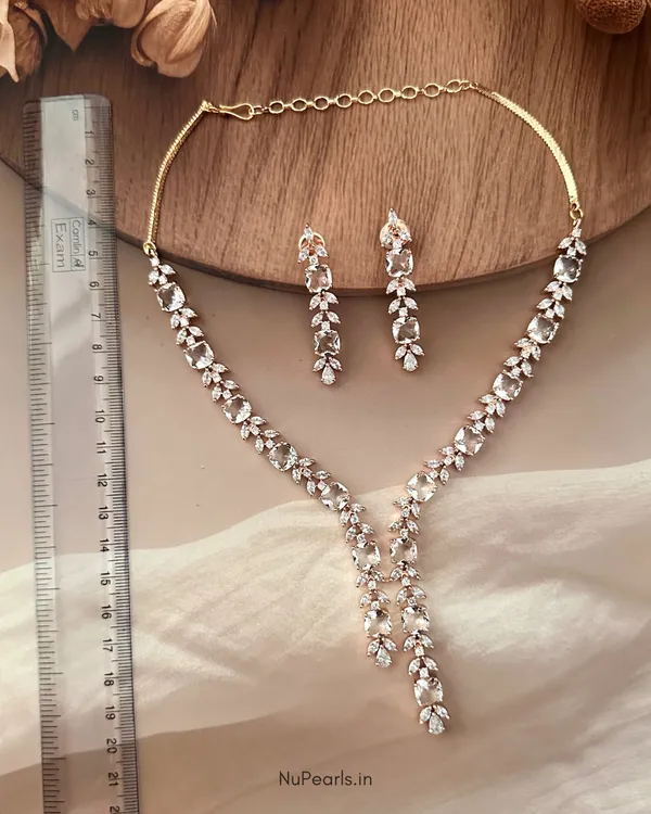 Rose_Gold_Zara_Necklace_With_AD_Stone_|_18K_Gold_Plated_Necklace_Set_For_Women