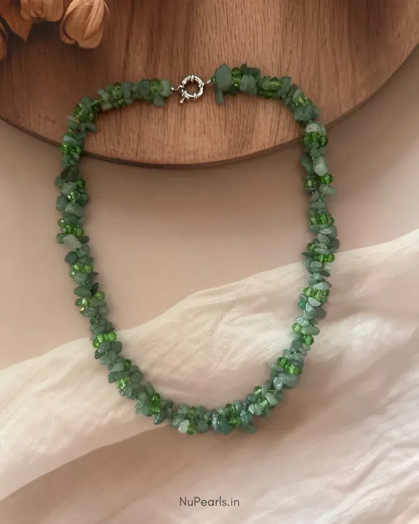 Green_Aventurine_Paris_Uncut_Stone_Cluster_Mala_With_Crystals_For_Women