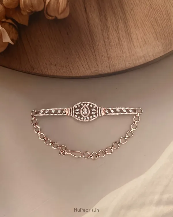 Rose_Gold_Vanie_|CZ_Adjustable_Bracelet_For_Women