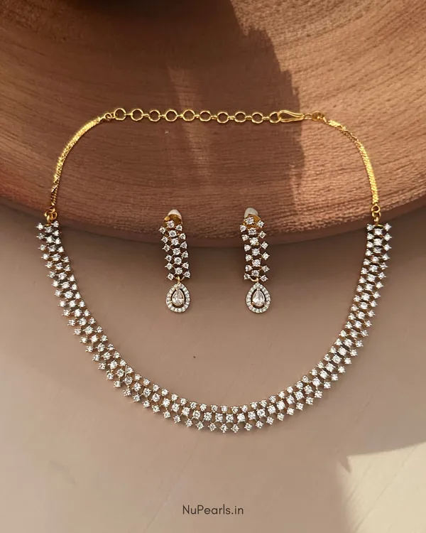 Gold-Silver_Zenna_Necklace_|_18K_Gold-Rhodium_Plated_CZ_Studded_Jewellery_Set_For_Women