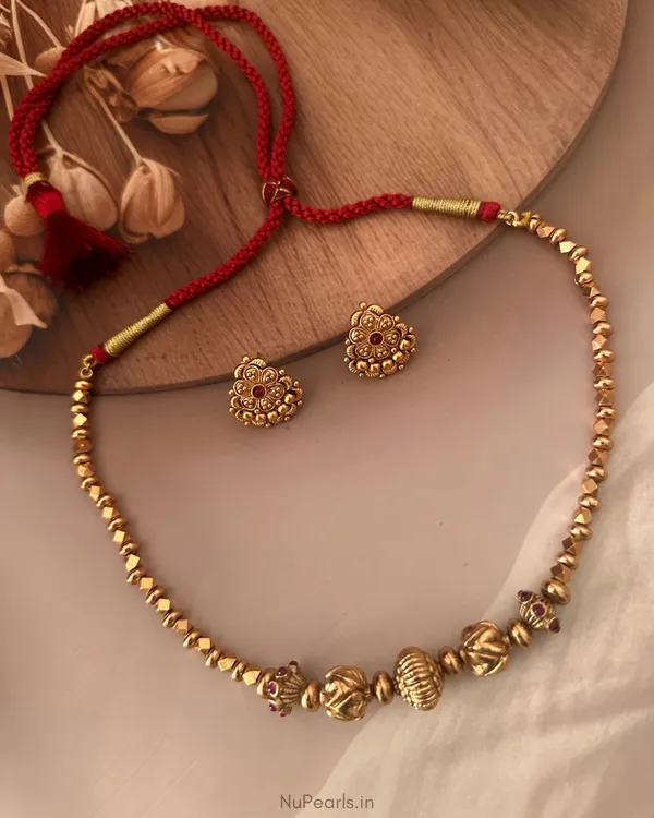 Ammu_Antique_Gold_Mattar_Mala_Necklace_Set_In_Premium_Polish