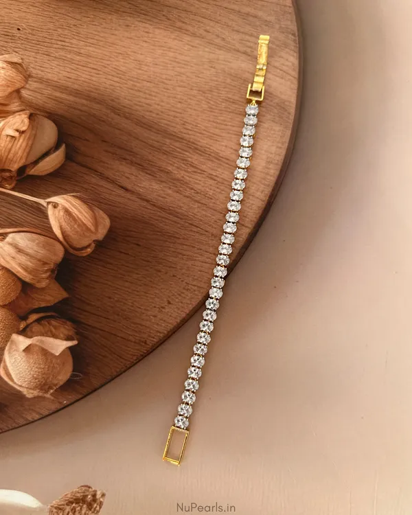 Bani_Gold_Plated_Solitaire_CZ_Premium_Tennis_Bracelet