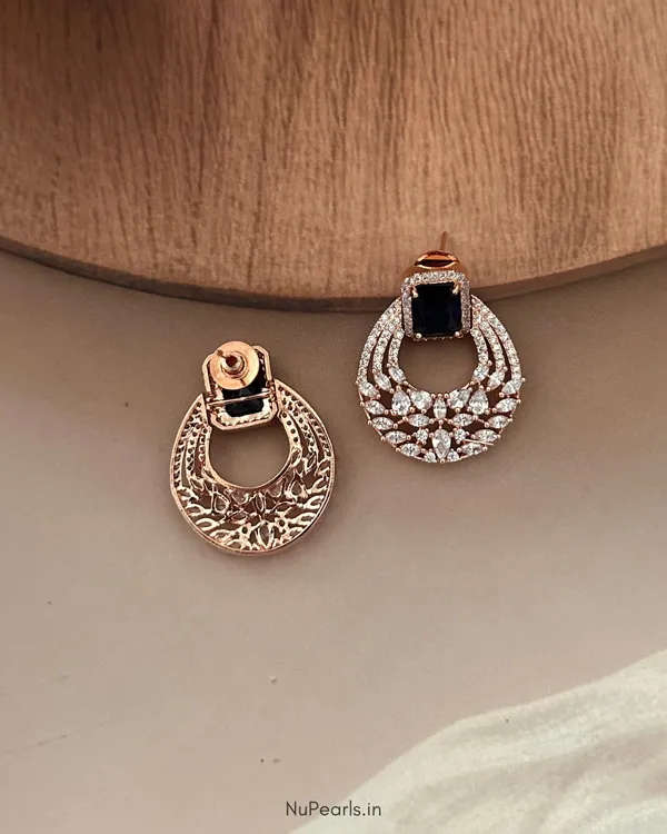Dark_Blue_Ami_CZ_Chandbalis_Earrings_in_Rose_Gold