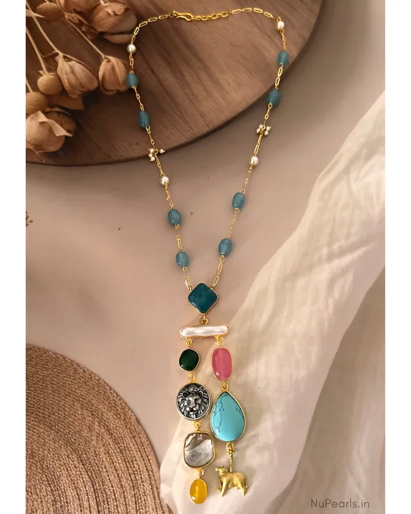 Handmade_Blue_Agate_Orna_Multi_Statement_Necklace