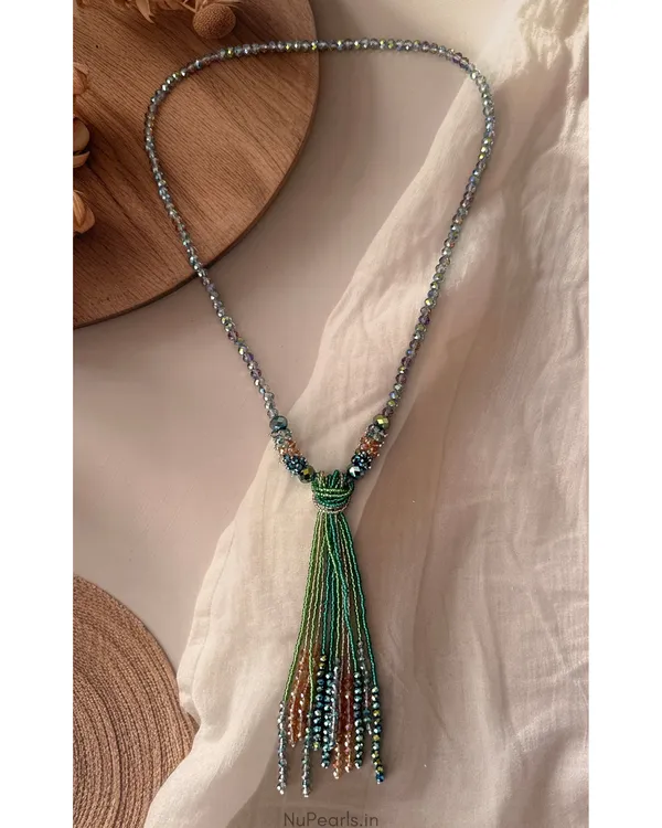 Handmade_Green_Zanya_Crystal_Tassel_Long_Mala_Necklace