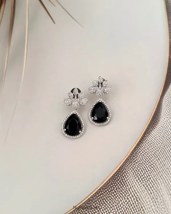 Black_Faye__AD_Stone_drop_Earrings_For_women_|_Rhodium_Plated