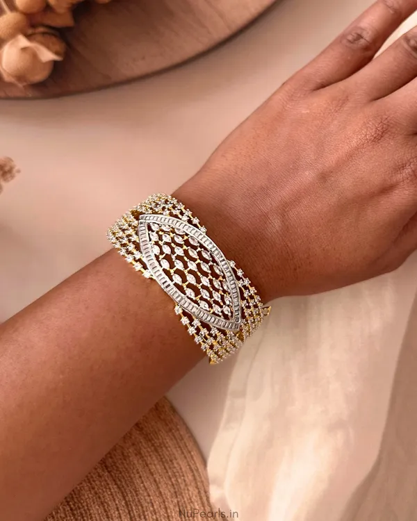 Ina_Gold-Silver_Dual_Tone_Statement_Premium_CZ_Openable_Kada_Bracelet
