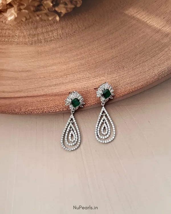 Green_Maya_Cz_Stone_Rhodium_Dangler_Earrings