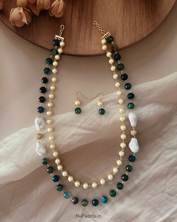 Green_Ashni_Double_Layered_Mala_with_Shell_Pearls_For_Women